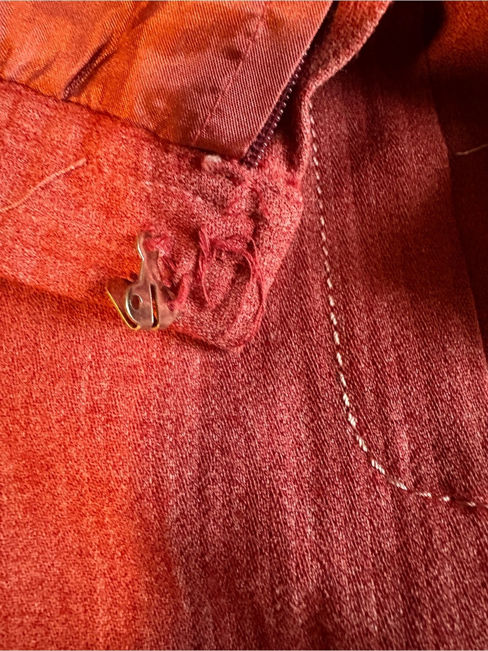 Barneys New York Orange-Red Pencil Skirt - Picture 4 of 8